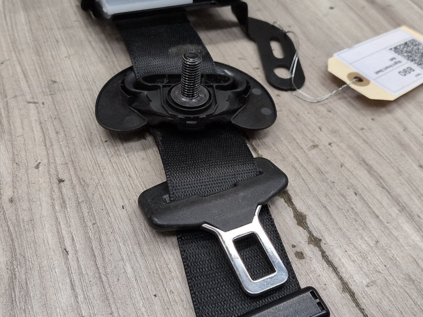 13-15 OEM BMW F01 F02 Front Right Passenger Seat Belt Seatbelt Retractor Black