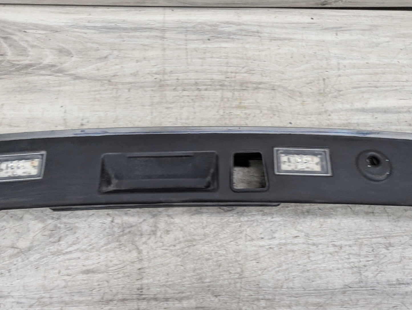 2013 OEM BMW F01 F02 Rear Trunk Lid Molding Grab Handle Light