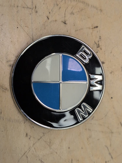 Genuine OEM BMW F39 F90 G20 G30 G80 M3 Bumper Hood Trunk Rear Round Emblem 74mm