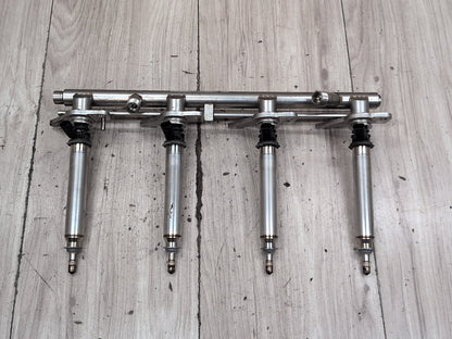2009-2012 Mercedes-Benz W212 E550 M278 Engine Left Motor Fuel Injector Rail Line