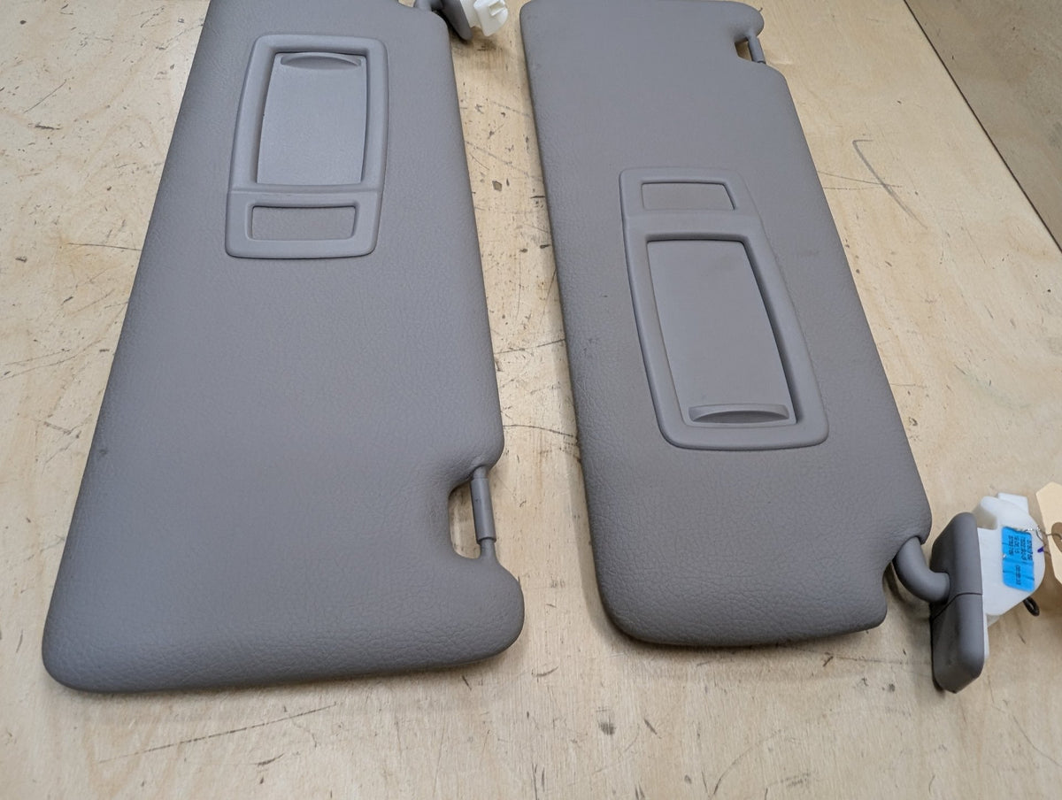 2012-2018 BMW 320i F30 Front Left Right Sun Visor SET 7322291 OEM
