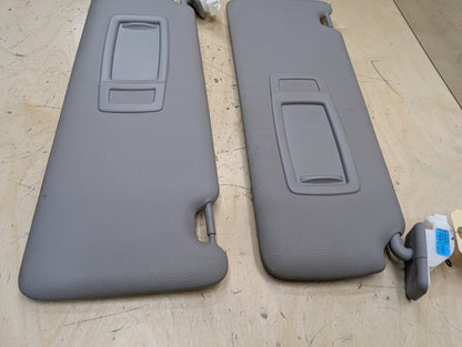 2012-2018 BMW 320i F30 Front Left Right Sun Visor SET 7322291 OEM