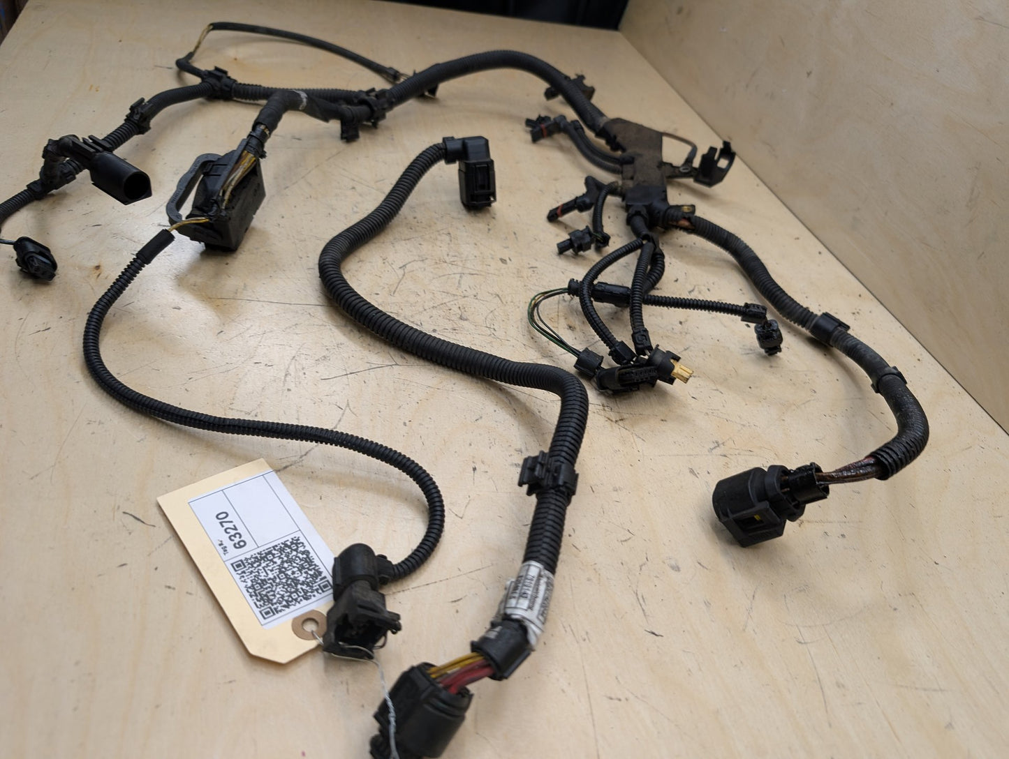 2012-2018 BMW F30 328i N20B20O0 Engine Motor Wiring Wire Harness 8645493