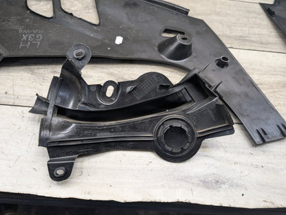 OEM BMW F90 M5 G30 530 540 M550 Front Left Engine Support Sealing Cover Trim SET