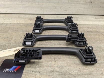 16-23 OEM BMW F39 F48 X1 X2 Interior Roof Top Grab Handle Black SET (4)