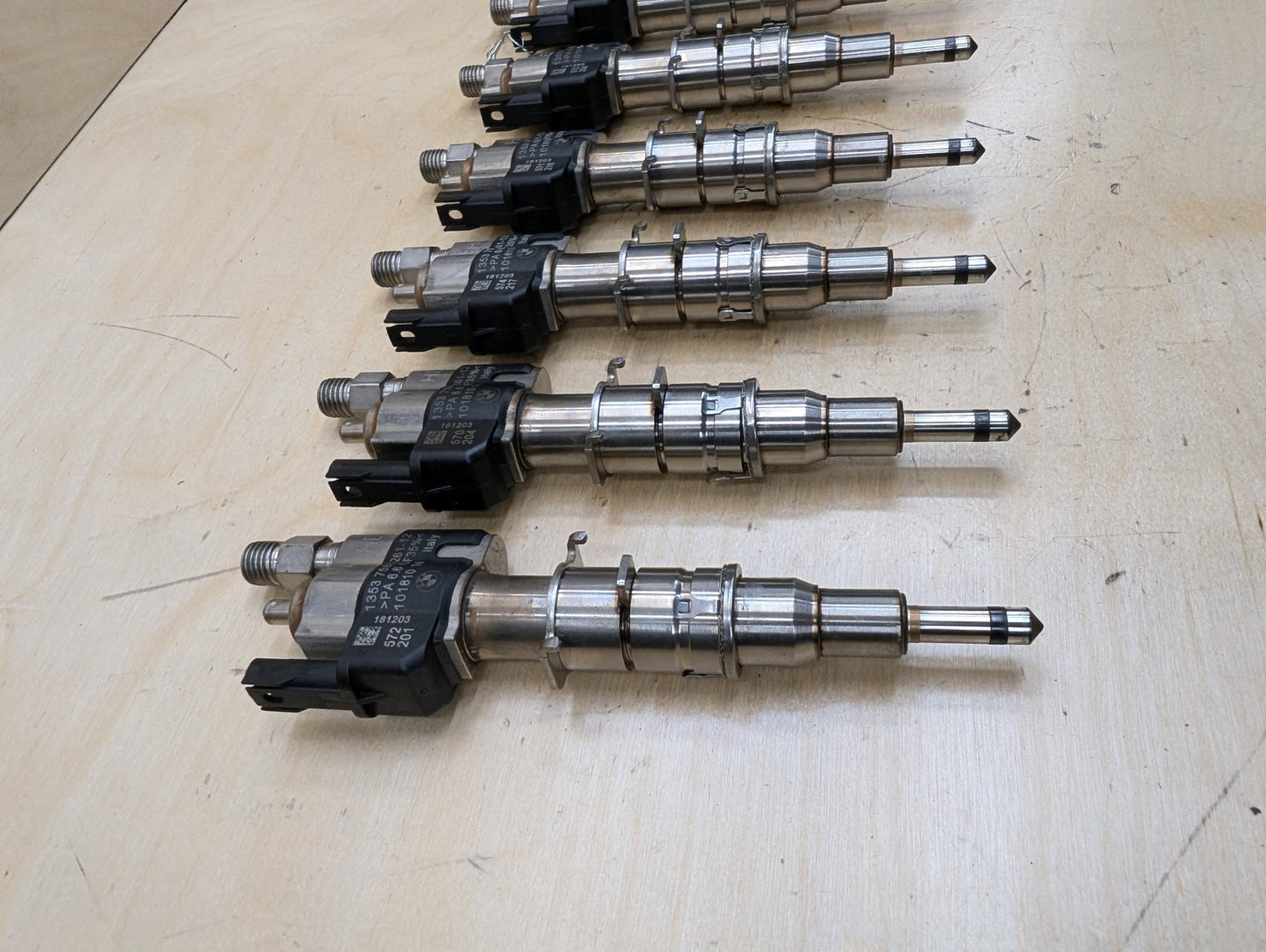 OEM BMW E90 E92 F02 F10 F12 Engine N54 N63 High Pressure Fuel Injector SET