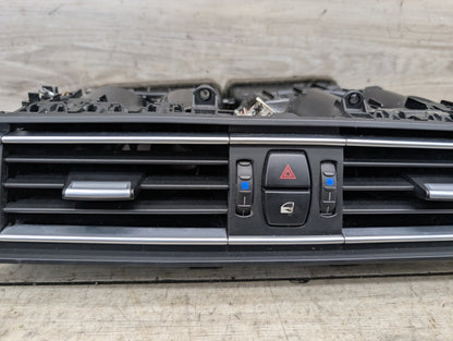 09-15 OEM BMW F01 F02 740 750 760 B7 Dash Center AC Air Vent Fresh Grille Black
