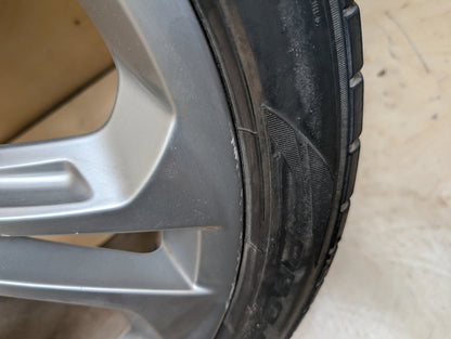 15-18 OEM Audi Q3 Wheel Rim 19x8.5 ET36 Alloy Double Spoke 8U0601025AD