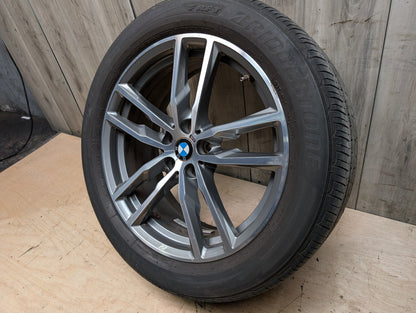 OEM BMW G01 G02 X3 X4 Wheel Rim 19x7.5 ET32 LM Rad Doppelspeiche Style 698M