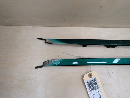 2015-2019 BMW X6 F16 Front Left Right Side Windshield Drip Trim Molding SET 7292407