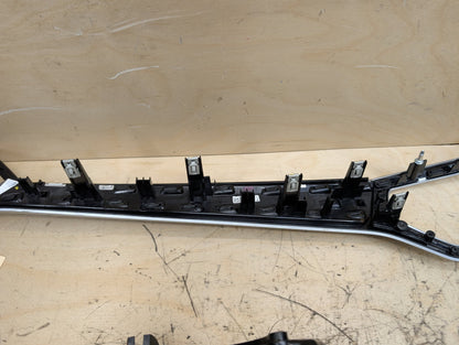 OEM BMW G20 330 Central Console Dash Wood High Gloss Interior Trim SET
