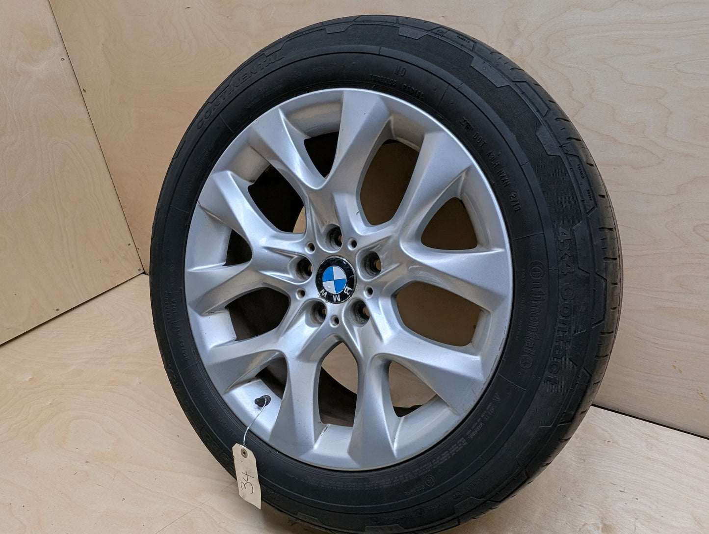 07-13 OEM BMW X5 E70 Wheel Rim 19x9 ET:48 LA Star Spoke Style 334