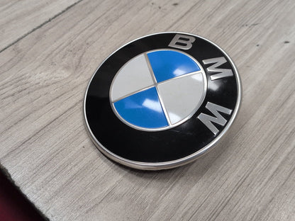 OEM BMW E82 E92 F02 F10 F22 F30 F44 F82 Rear Trunk Lid Round Emblem Logo 82MM