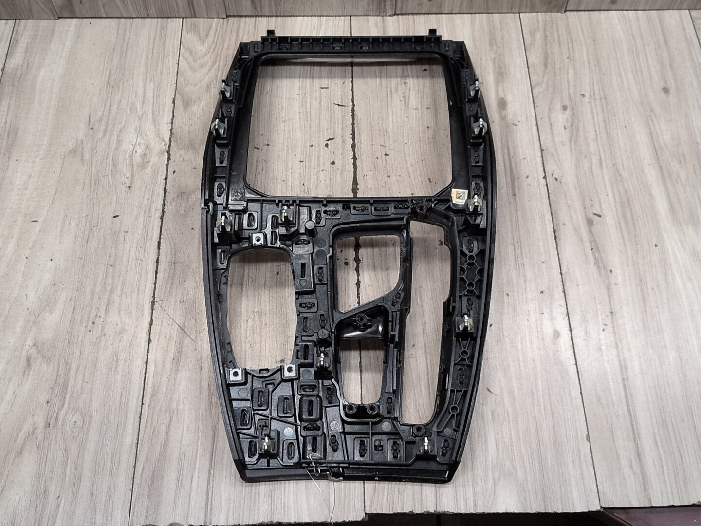 18-21 OEM BMW G01 G02 X3 X4 Center Console Interior Trim Oak Dark High Gloss