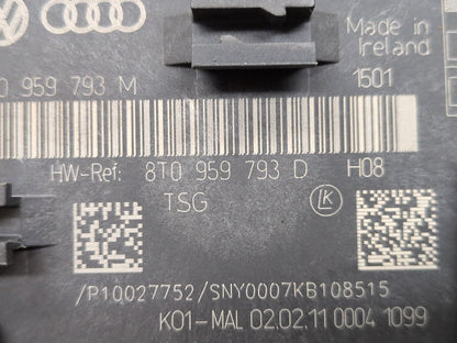 13-17 OEM AUDI A4 A5 S4 S5 Front Left Driver Door Locking Control Module