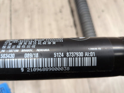2016-2019 BMW 740Li G12 Liftgate Trunk Lid Strut Shock Supports SET 8737930 OEM