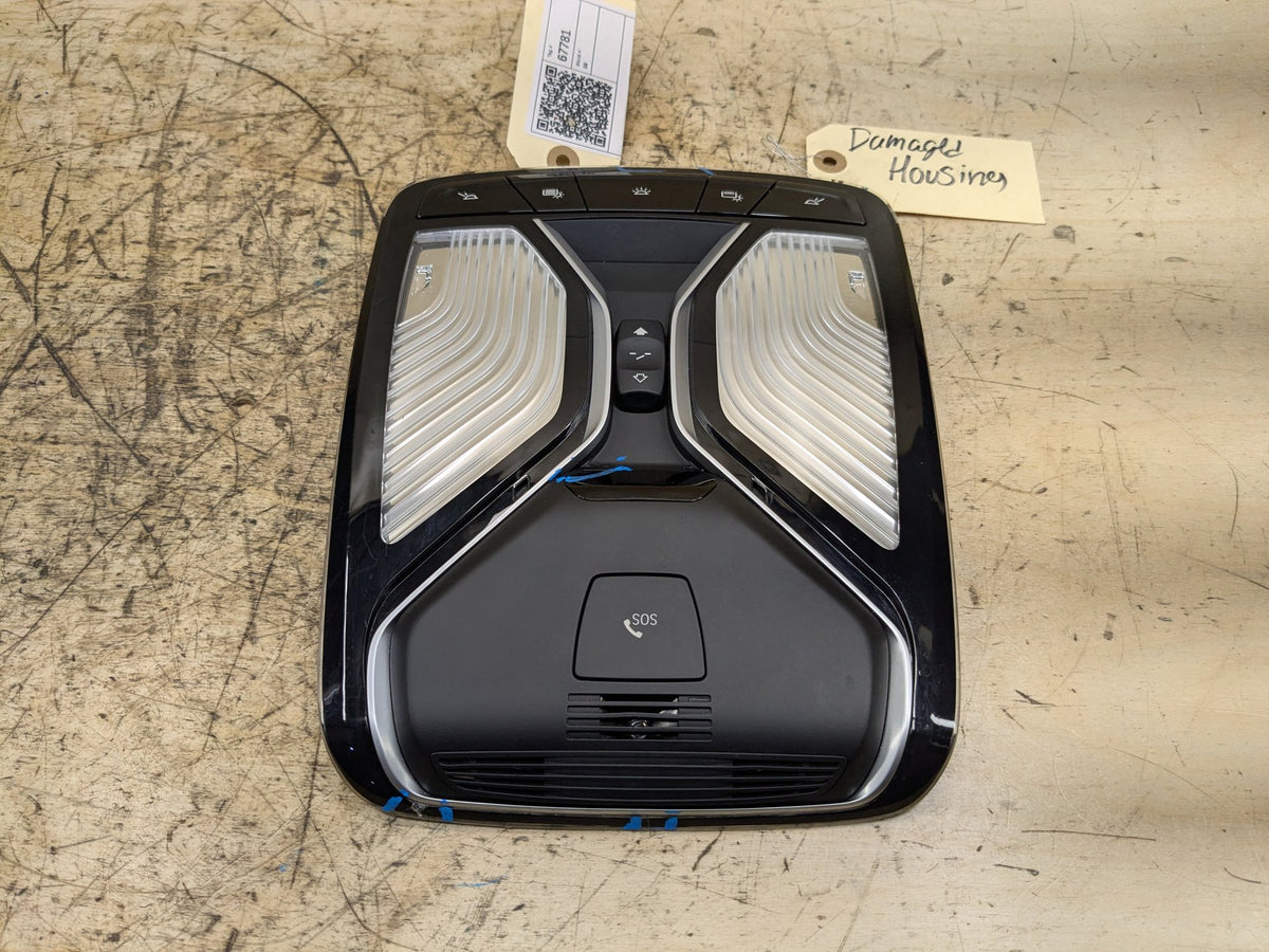 16-19 OEM BMW G12 740 750 M760 B7 Headliner Dome Light Sunroof Control Module