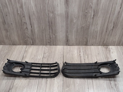 2008-2017 Audi S5 8T Front Left Right Center Bumper Cover Grilles SET 8t0807682D