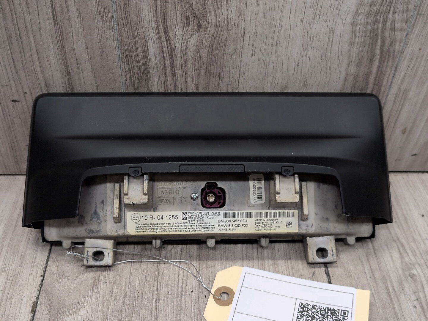 OEM BMW F30 F32 F82 M3 M4 Navigation Display Monitor Information Screen NBT L7