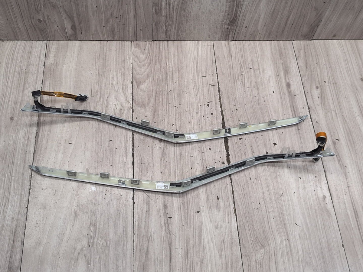 OEM BMW G20 Front Left Right Interior Door Panel Trim w/ Ambient Lighting SET