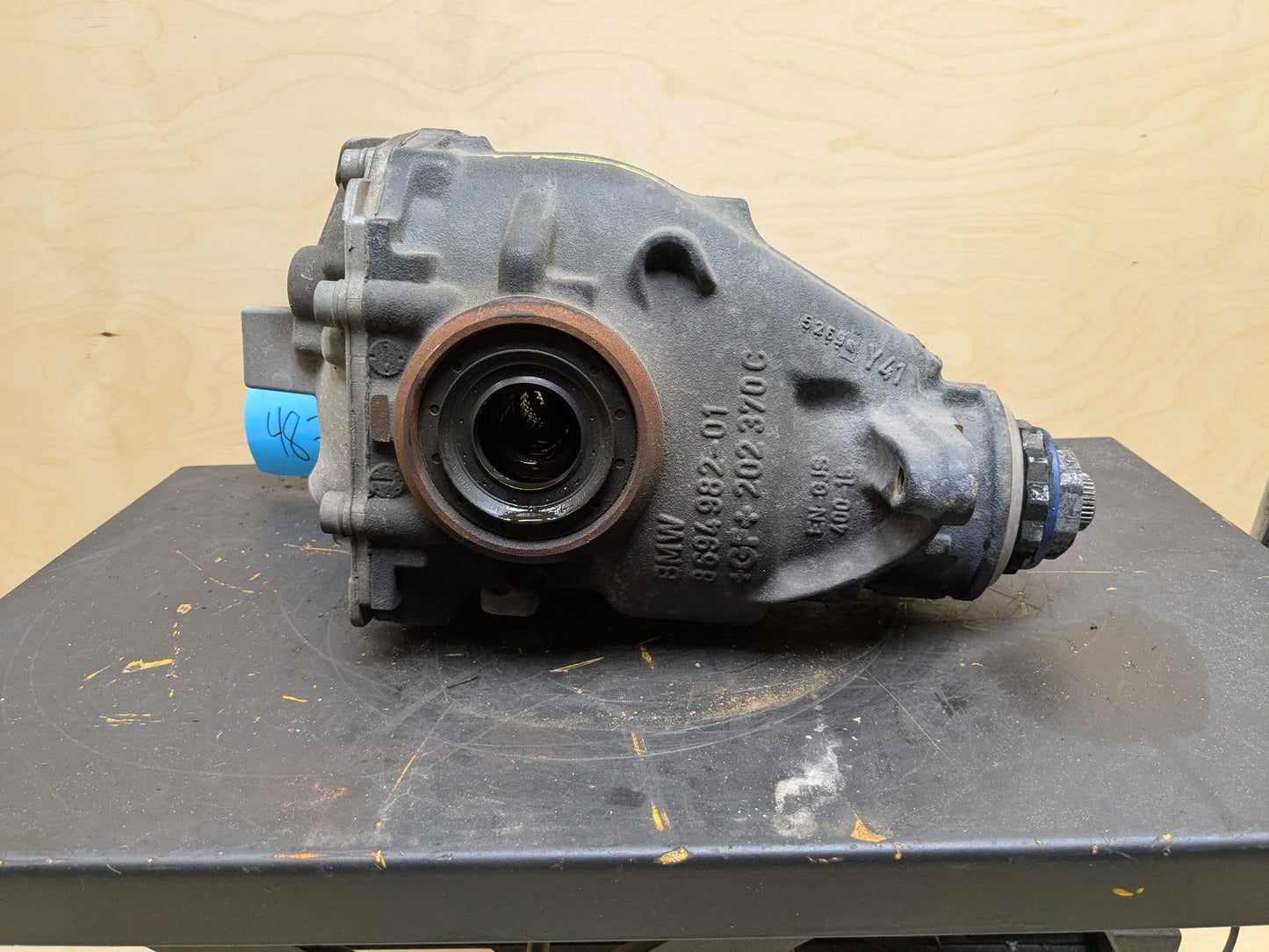 2018 BMW 340 B58B30M0 Rear Axle Carrier Differential 175222k 7624780