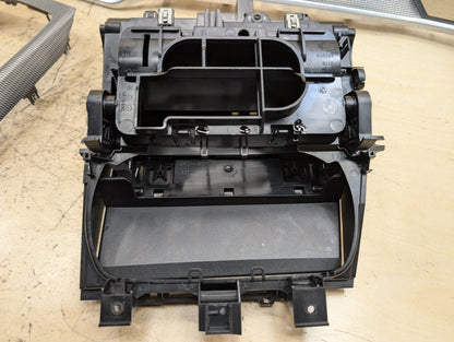 OEM BMW G20 330 M340 Dash Central Console Aluminum Tetragon Interior Trim SET