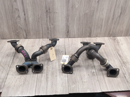 2014 - 2018 BMW X5 F85 Left Right Engine Motor Exhaust Manifolds SET 7849461 S63B44T2