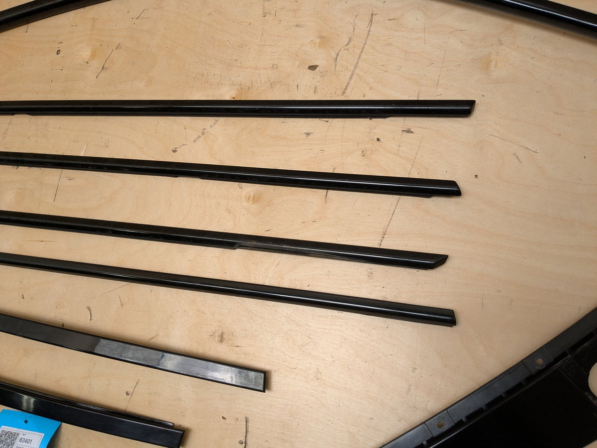 12-20 OEM BMW F30 F80 Front Rear Left Right Door Shadow Line Trim Moldings SET