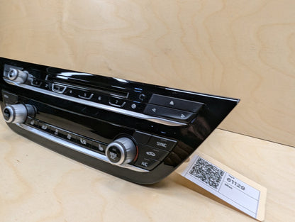 18-21 OEM BMW G01 F97 X3 X3M AC Climate Control Panel Radio Media Buttons