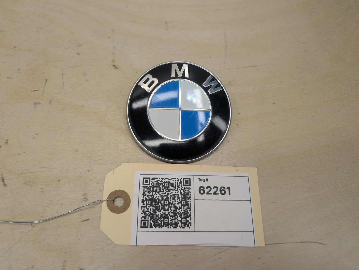 OEM BMW E90 F02 F22 F30 F32 F36 F80 F87 M3 M4 Rear Trunk Lid Round Emblem 74mm