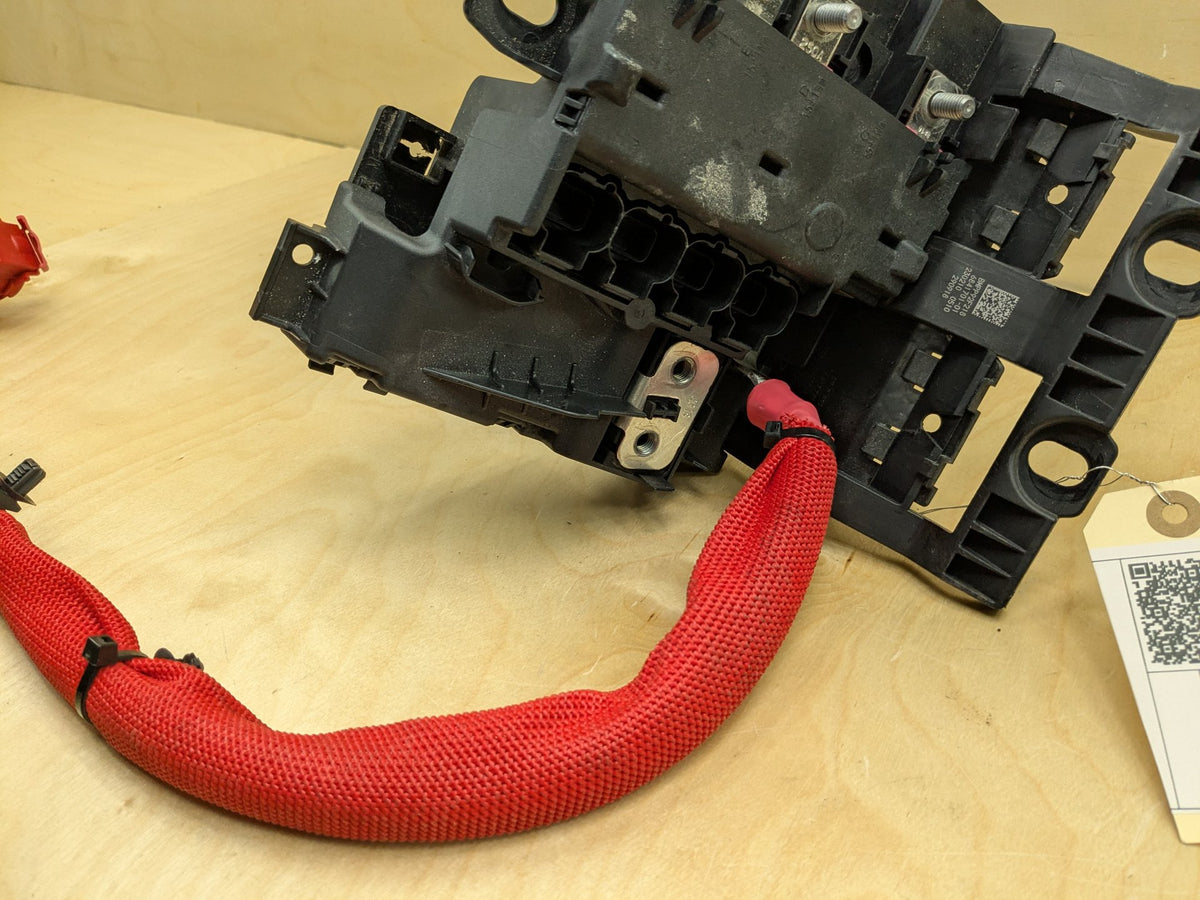 18-21 OEM BMW G01 G02 F98 X3 X4 Battery Plus Pole Terminal Positive Red Cable