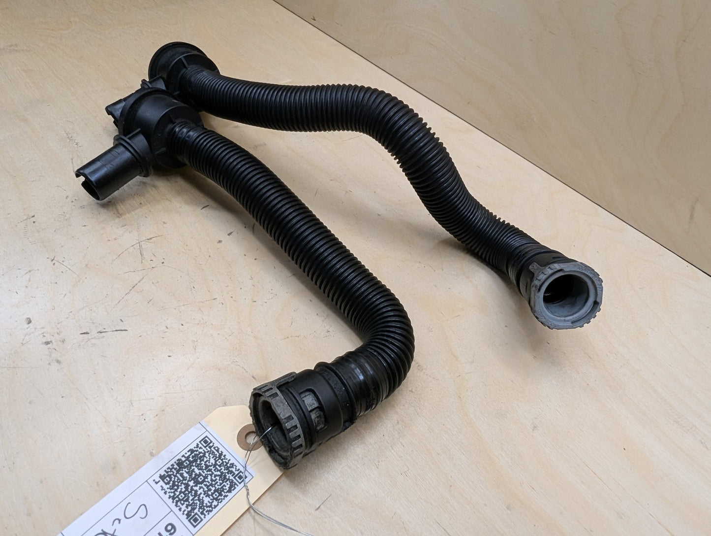 2007-2013 BMW E93 335i N54B30A Engine Motor Turbo Charger Tube Pipe SET 7556556