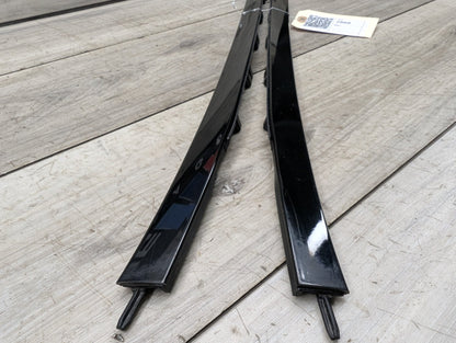 2014 - 2018 BMW X5 F15 Front Left Right Side Windshield Drip Trim Molding SET 7387917 N63B44O1