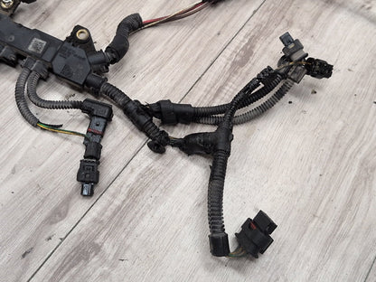 2012-2018 BMW F30 320i N20B20U0 Engine Motor Wiring Wire Harness 7605915