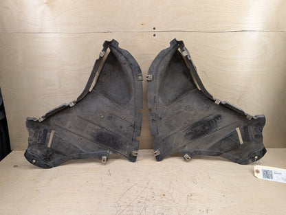 2016-2022 BMW 750i G12 Front Left Right Bumper Mud Flaps SET 7347024