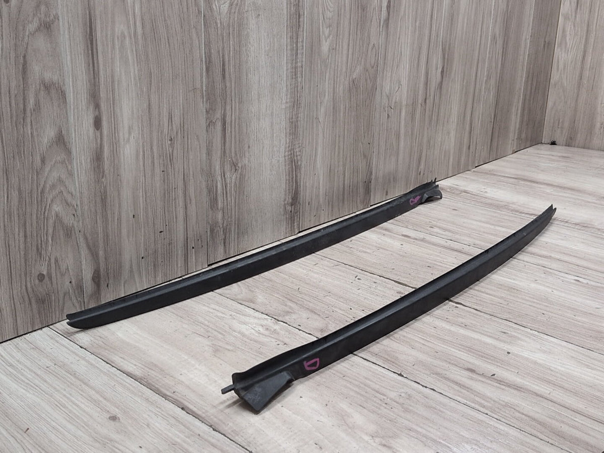 2019-2026 BMW M340i G20 Front Left Right Side Windshield Drip Trim Molding SET 7427874 OEM