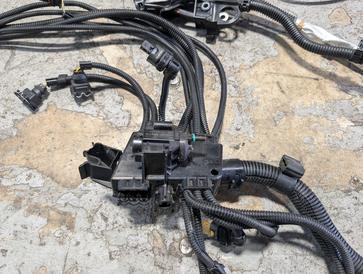 2017-2023 BMW G30 530i B46B20O0 Engine Motor Transmission Wiring Wire Harness SET 8642929