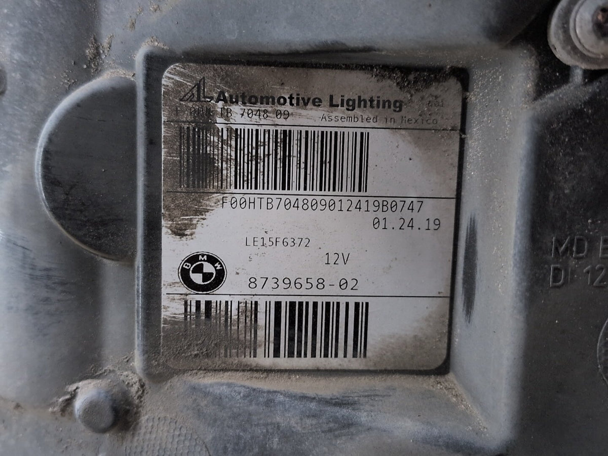 2018-2024 BMW X3 G01 - Front Right Passenger Headlight w/ Modules SET PN: 8739657