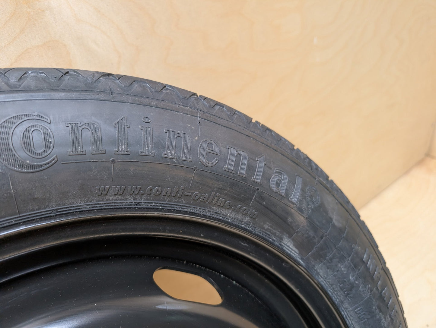 15-18 OEM Audi Q3 18x4 ET27.5 Emergency Spare Wheel Rim Tire PN: 5N0601027E