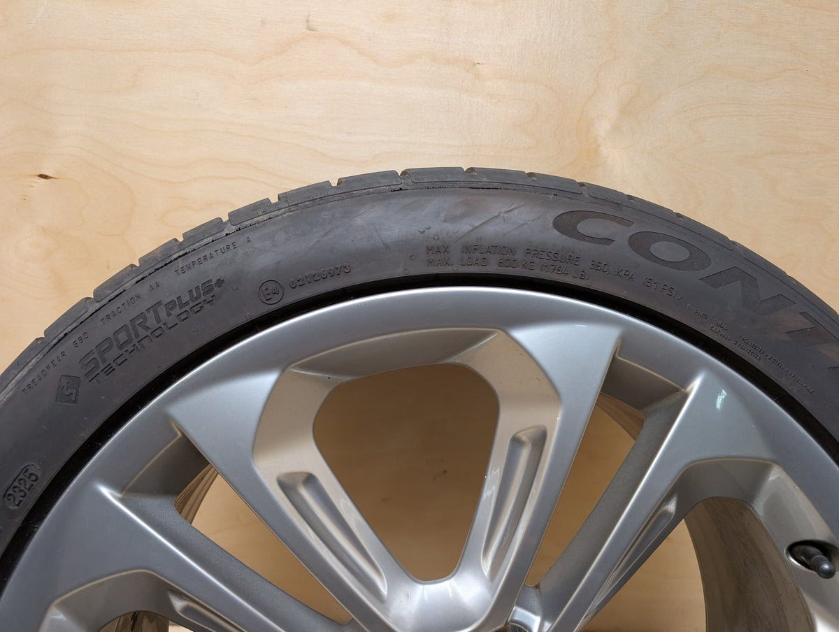 15-18 OEM Audi Q3 Wheel Rim 19x8.5 ET36 Alloy Double Spoke 8U0601025AD