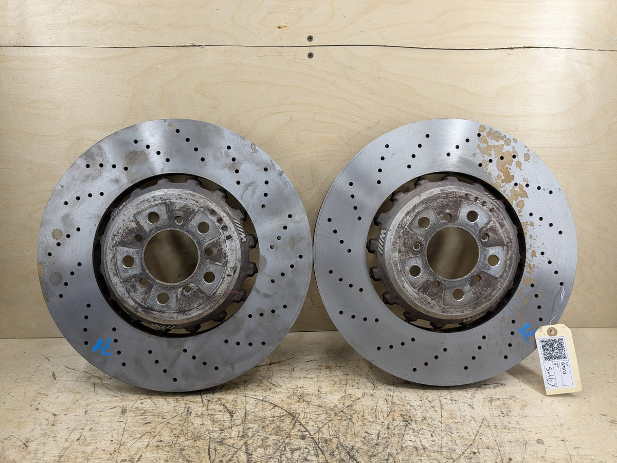 12-19 BMW F06 F10 F12 F13 M5 M6 Front Ventilated Brake Rotor Pair SET