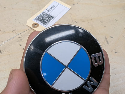 OEM BMW E90 F02 F22 F30 F32 F36 F80 F87 M3 M4 Rear Trunk Lid Round Emblem 74mm
