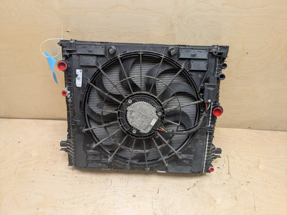 2018-2024 BMW X3 G01 Radiator Cooling Condenser Fan Shroud Assembly 600W SET