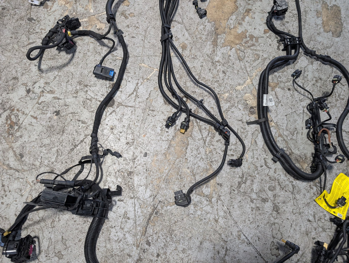 2017-2023 BMW G30 530i B46B20O0 Engine Motor Transmission Wiring Wire Harness SET 8642929