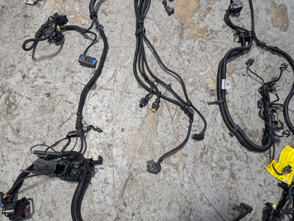 2017-2023 BMW G30 530i B46B20O0 Engine Motor Transmission Wiring Wire Harness SET 8642929