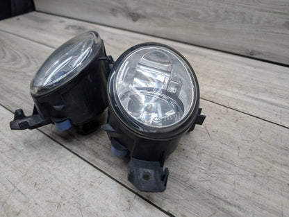 2007-2013 BMW X5 E70 Front Left Right Bumper Fog Lamp Lights SET 7184318 OEM