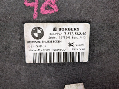 OEM BMW F90 G30 530 540 M550 M5 Trunk Floor Mat Carpet Cargo Storage Cover