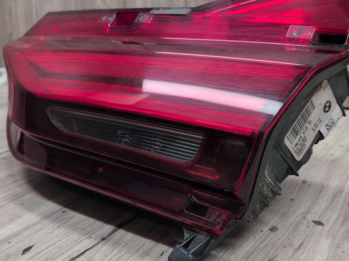 16-19 OEM BMW G11 G12 740 750 M760 Rear Right Passenger Inner Trunk Tail Light