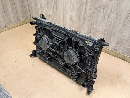 2016 Audi S5 8T Radiator Cooling Condenser Fan Shroud Assembly SET 8T0260401G CTUB