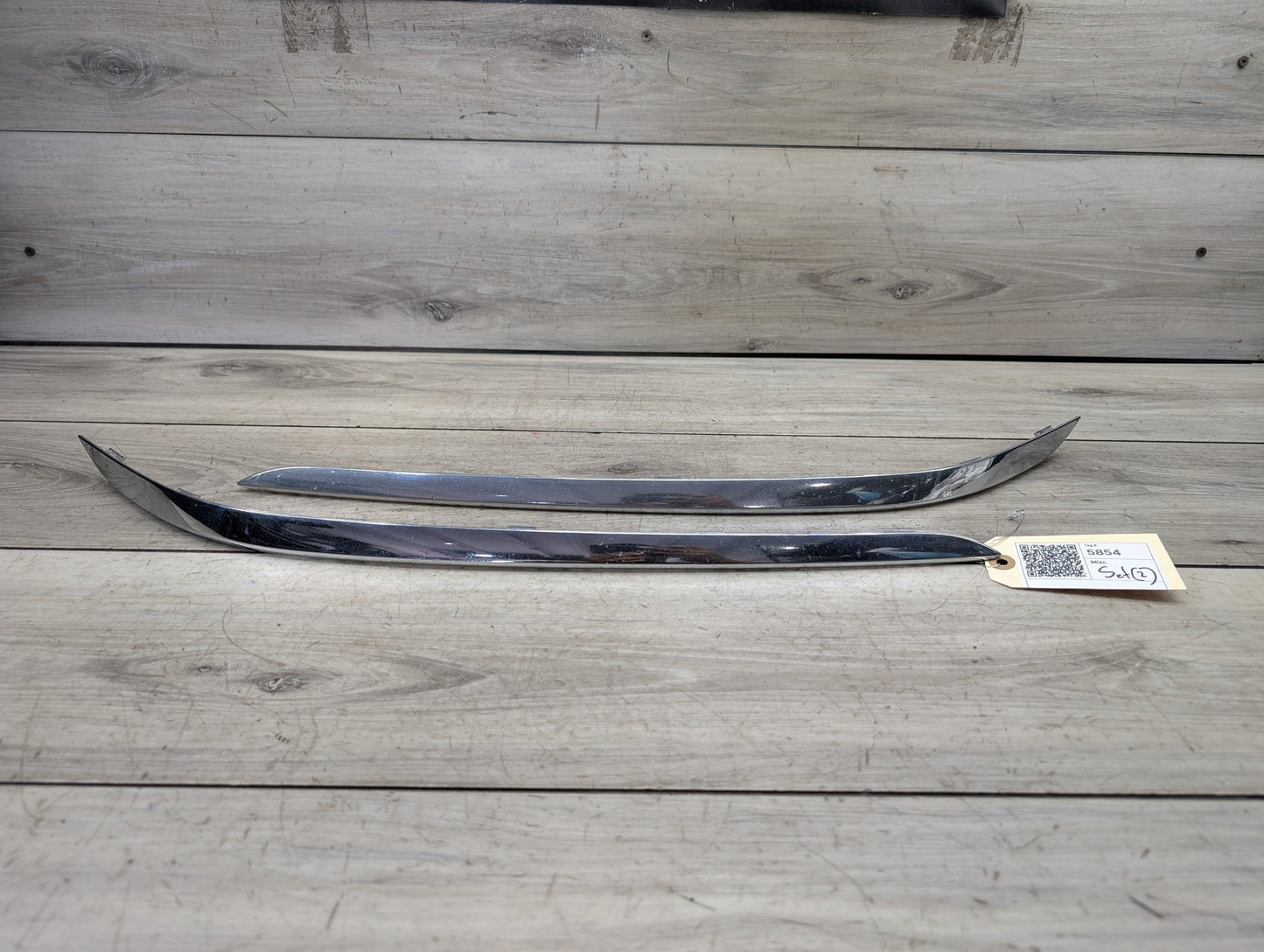2016-2019 OEM BMW 750Li G12 Front Bumper Cover Lower Left Right Molding Trim SET
